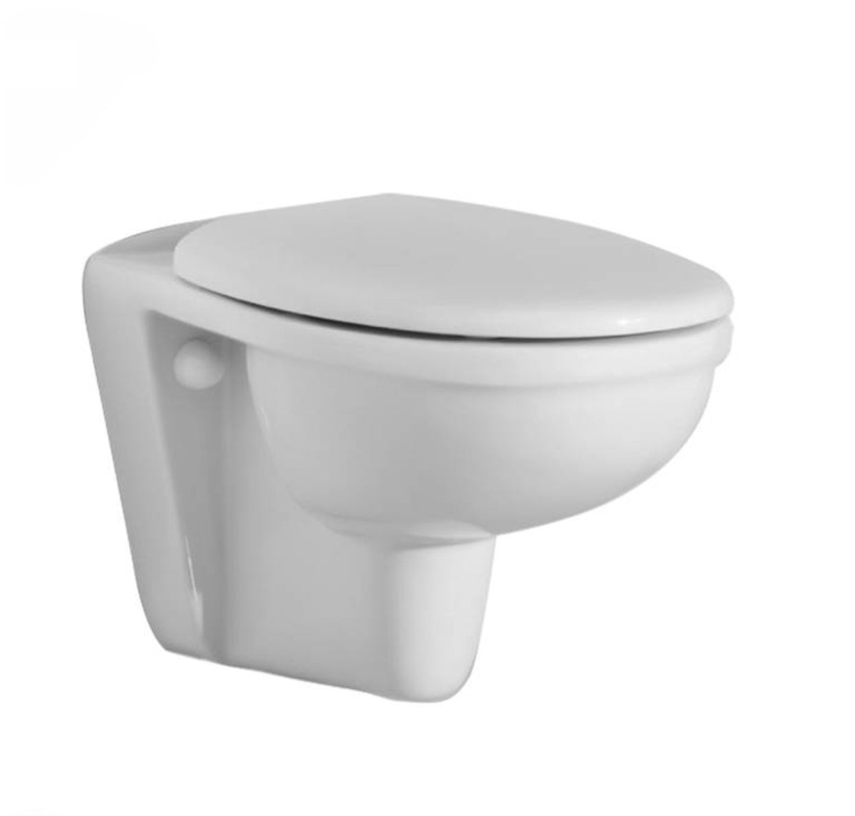 Sanitari sospesi in ceramica con sedile copri wc standard arredo moderno