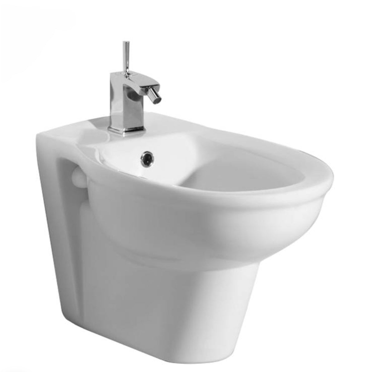 Sanitari sospesi in ceramica con sedile copri wc standard arredo moderno