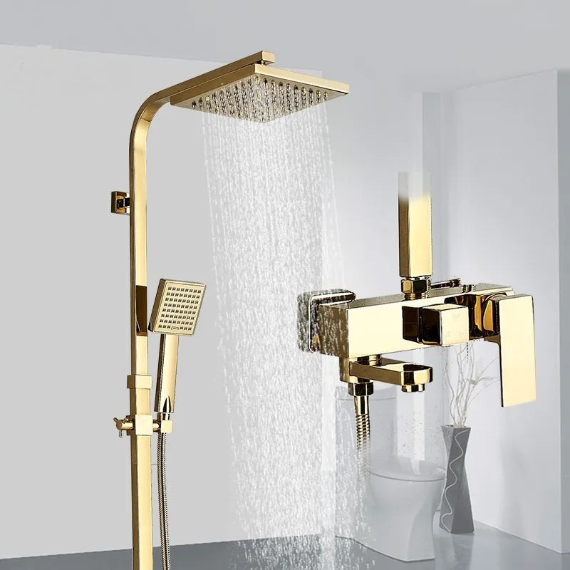 Colonna doccia Luxury Golden Multifunzione